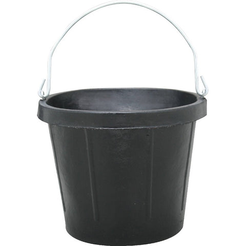 Seau utilitaire en caoutchouc noir 8 pte (7,6 L) - Fortex-Fortiflex