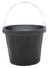 Seau utilitaire en caoutchouc noir 8 pte (7,6 L) - Fortex-Fortiflex