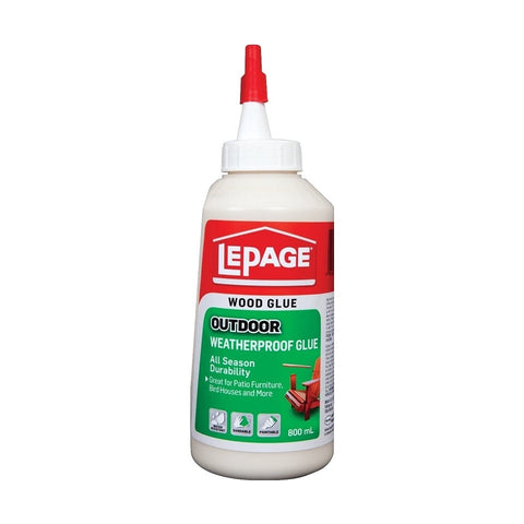 Colle à bois extérieure résistante aux intempéries (800 ml) - LePage®
