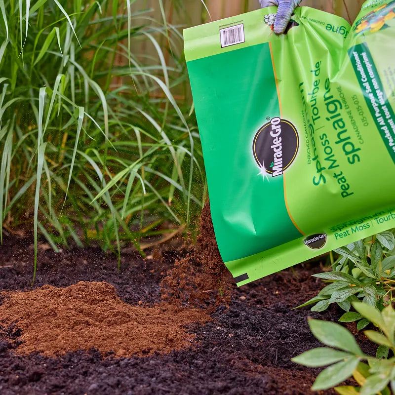 Miracle-Gro® - Enriched Canadian Sphagnum Peat Moss, 8.8 L 