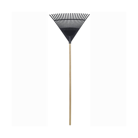 Poly toothed leaf rake, 22 pieces