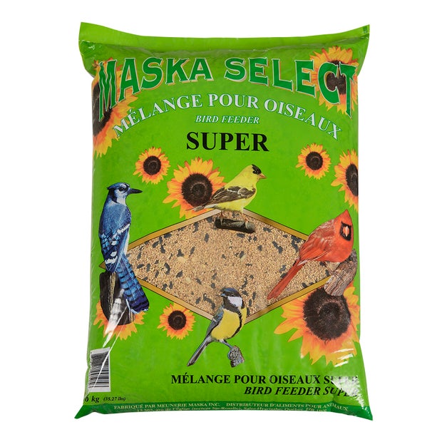 Graines de oiseaux sauvages sans maïs - Super - Maska Select