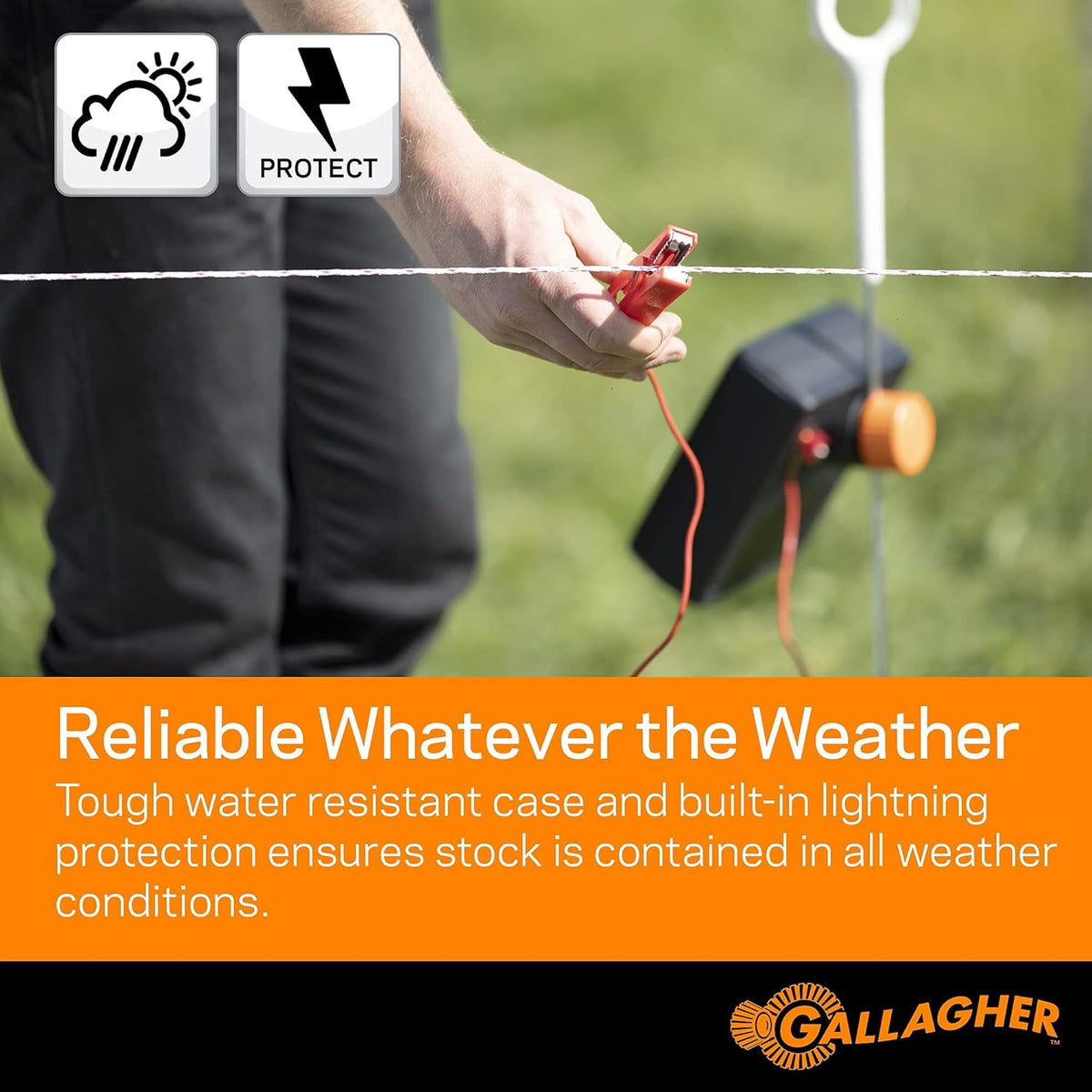 Gallagher - S12 Lithium Solar Energizer 