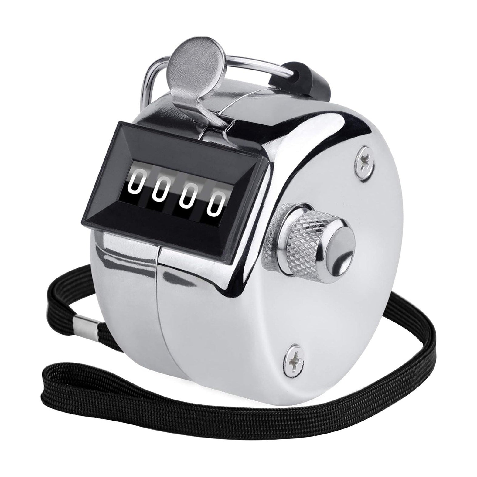 Compteur mécanique manuel à cliquet en métal à 4 chiffres - KTRIO