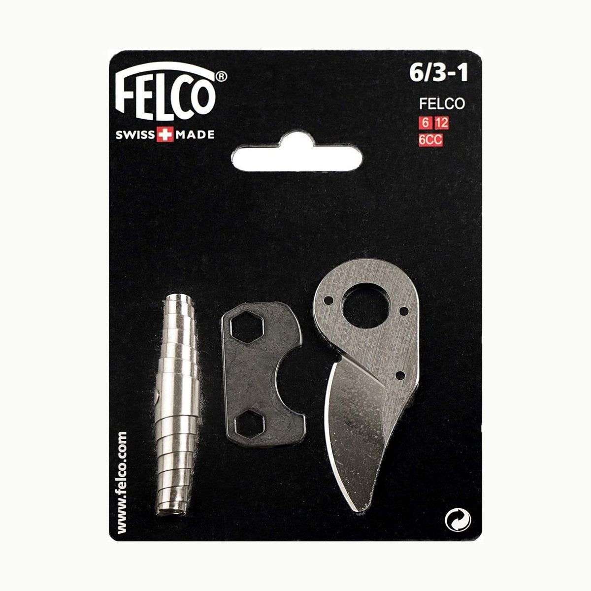 Kit de remplacement FELCO 6/3-1 lame ressort et clé - Felco