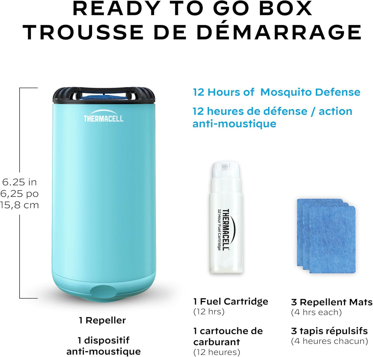 Répulsif anti-moustiques portatif, Patio Shield - Thermacell