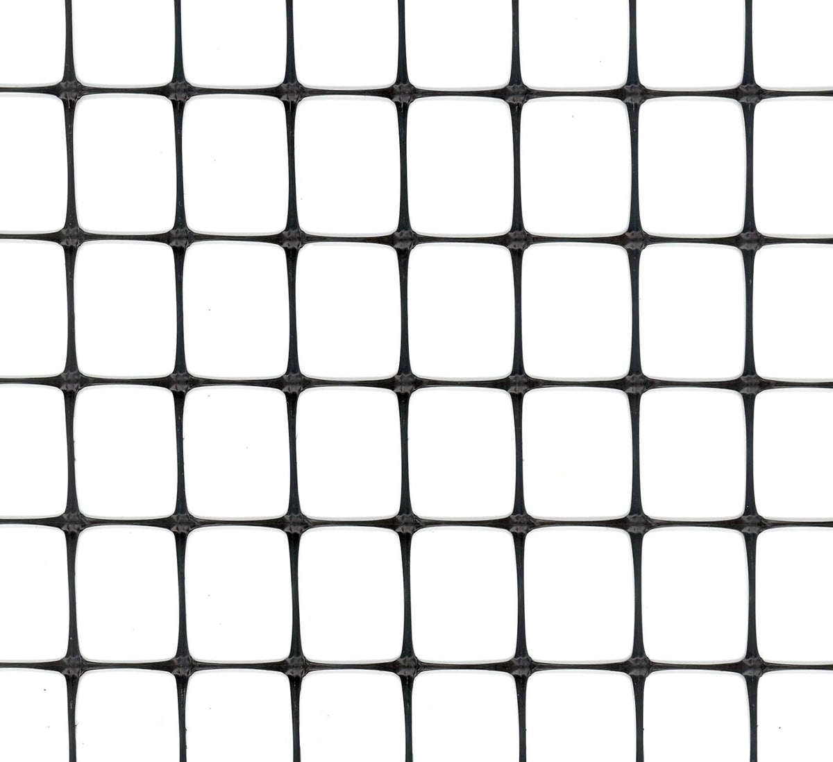 TENAX - Deer Fence, (7 ft x 100 ft), Black Plastic 