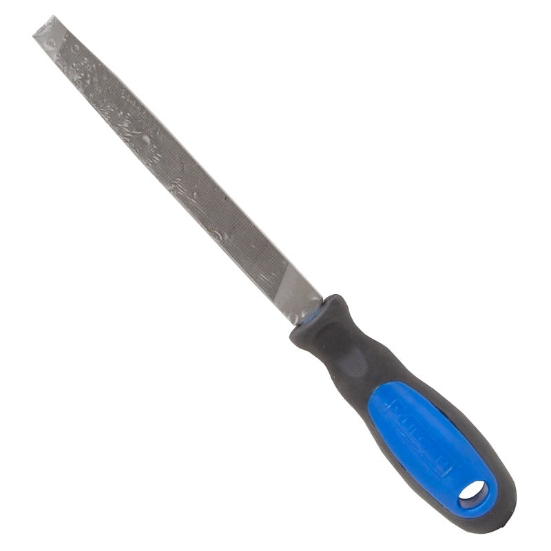 Lime plate à taille simple 6 po, poignée caoutchoutée - Vulcan
