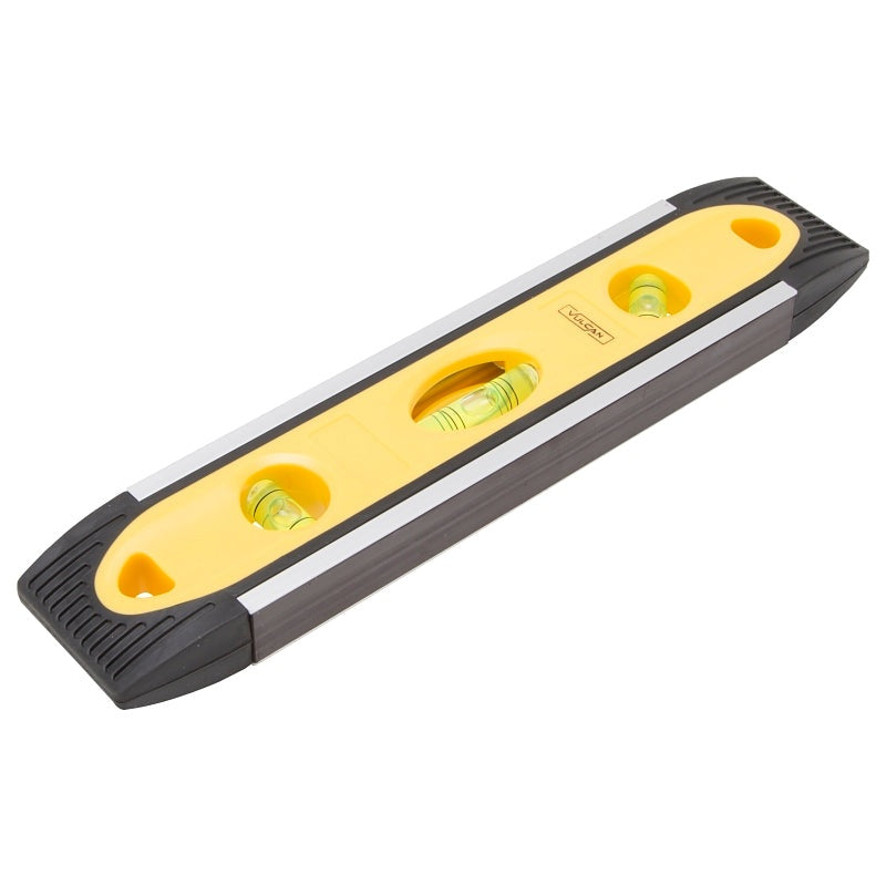 Niveau torpille magnétique 9 po, 3 fioles - Vulcan