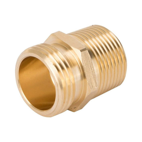 Landscapers Select - Garden Hose Connector, 3/4 NH x 3/4 NPT x 1/2 NPT in, Brass