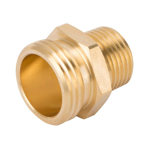 Landscapers Select - Garden Hose Connector, 3/4 NH x 1/2 NPT in, Brass