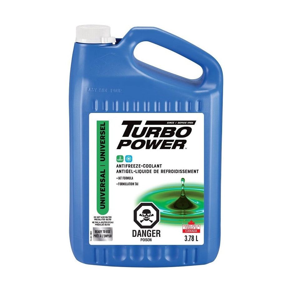Turbo Power - Universal Antifreeze/Coolant 50/50, 3.78L 