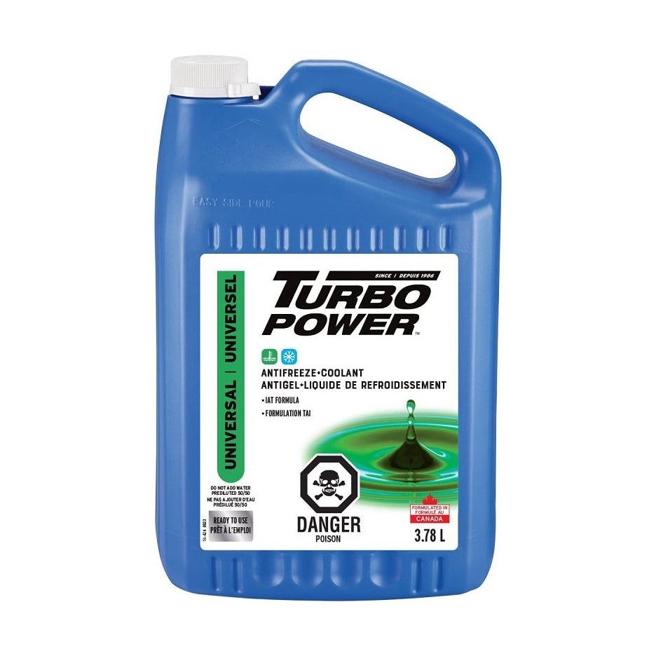 Antigel/liquide de refroidissement universel 50/50, 3.78L - Turbo Power