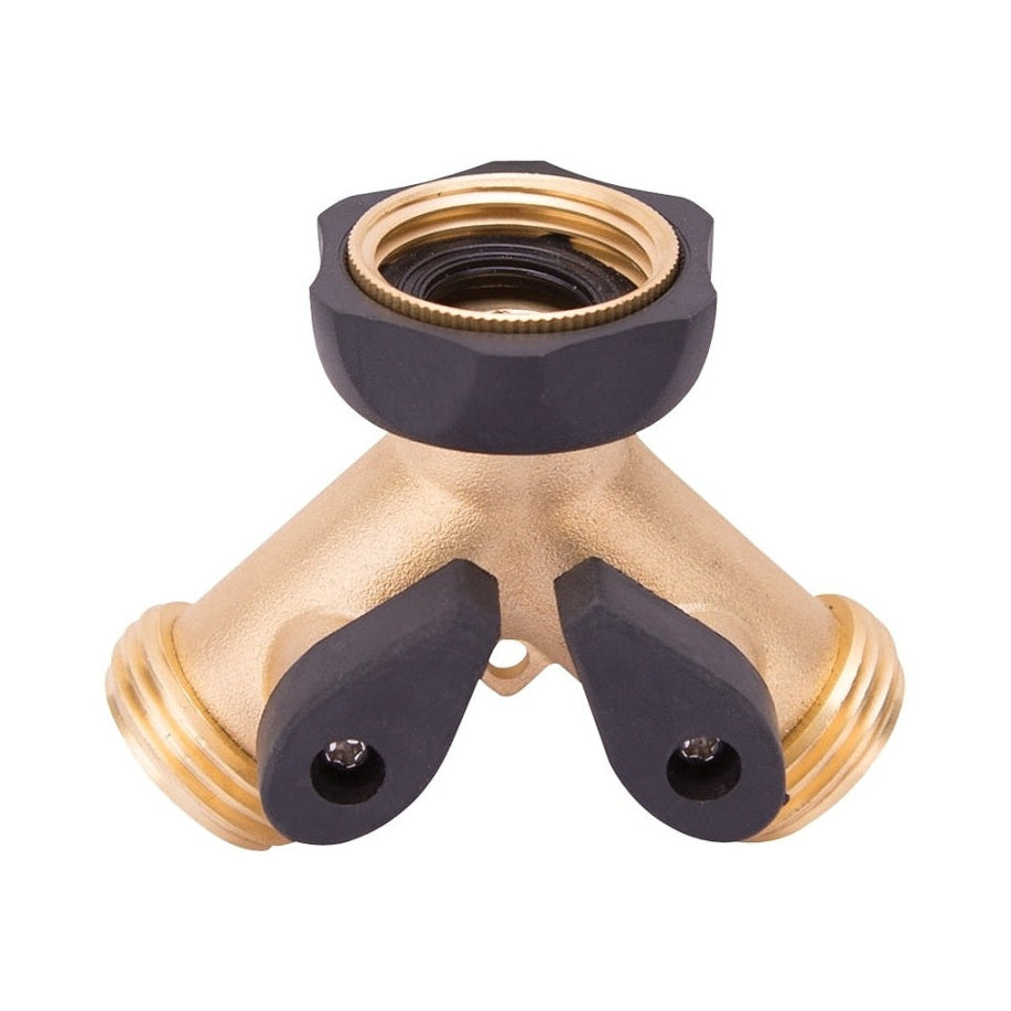 Raccord en Y, mâle et femelle, en laiton, pour tuyau d'arrosage et robinet - Landscapers Select