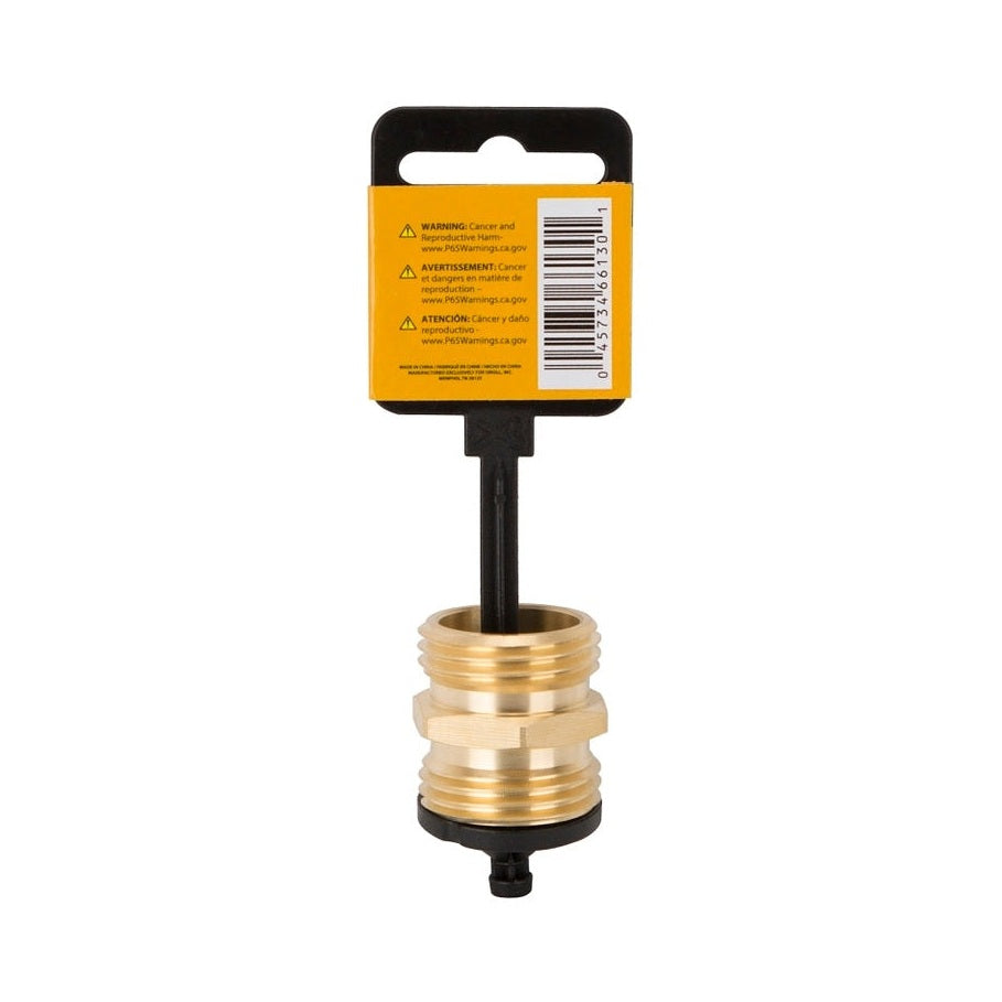 Landscapers Select - Garden Hose Connector, 3/4 NH x 3/4 NH in, Brass