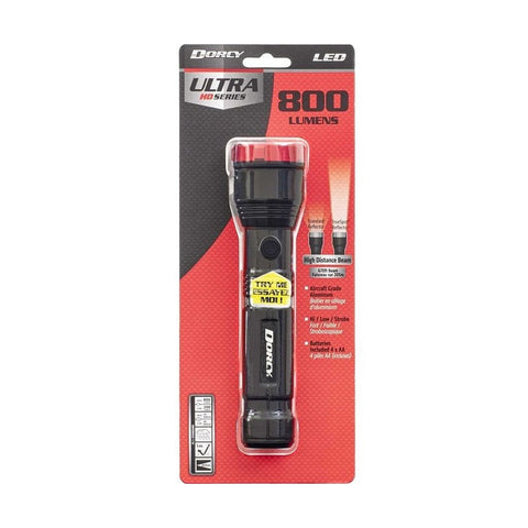 Lampe torche, Ultra HD série 41-4331, piles AA, offre une luminosité de 425 lumens - Dorcy