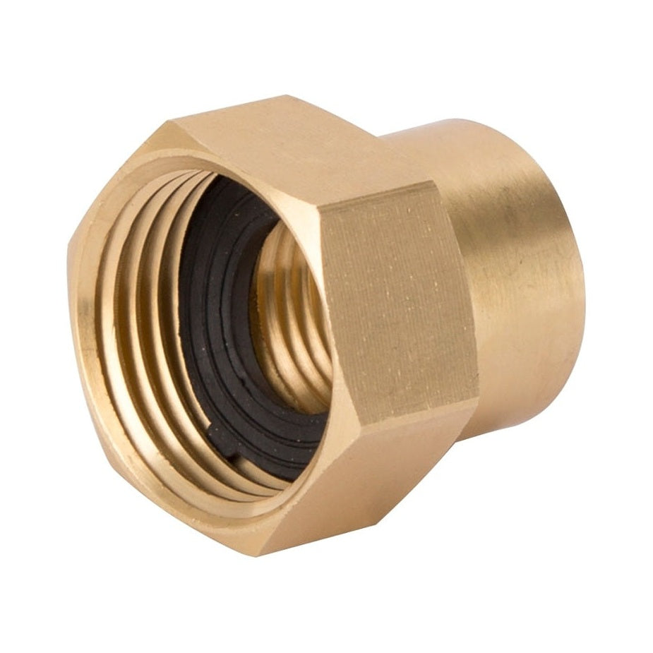 Raccord de tuyau d'arrosage, 1/2 NPT x 3/4 NH po, laiton - Landscapers Select