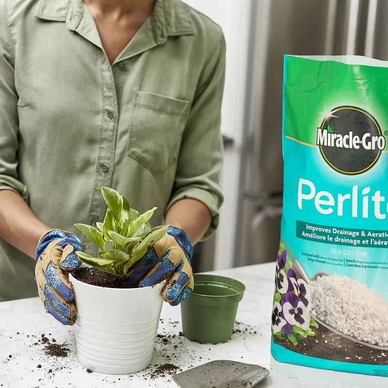 Perlite Miracle-Gro® pour drainage et aération du sol, 8,8 L