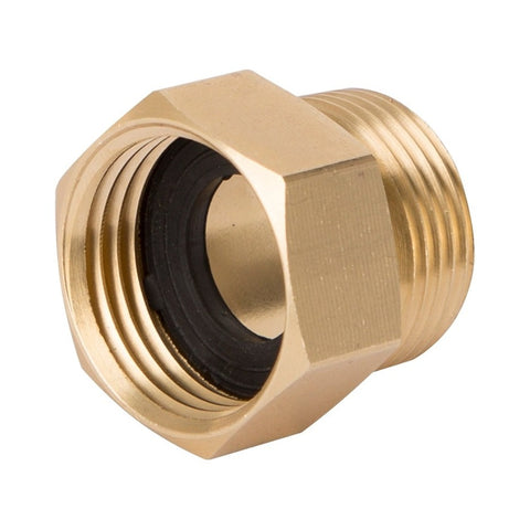 Landscapers Select - Garden Hose Connector, 3/4 MPT x 3/4 FH in, Brass