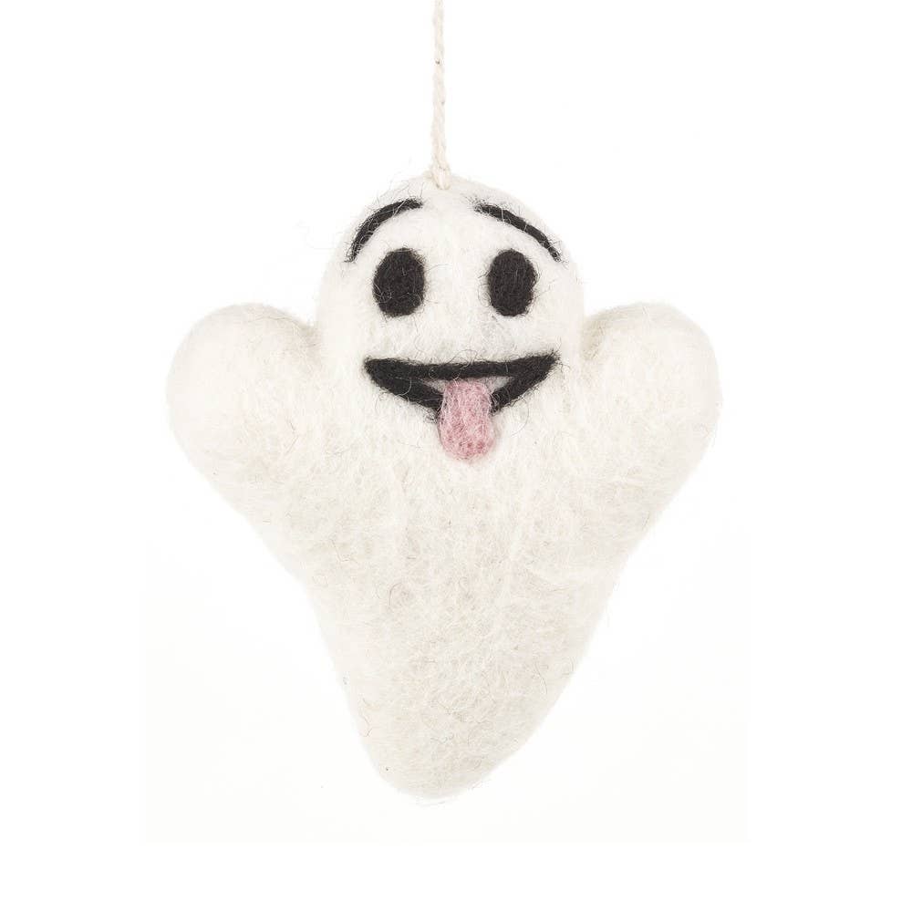 Buster le fantôme fait à la main biodégradable pour Halloween