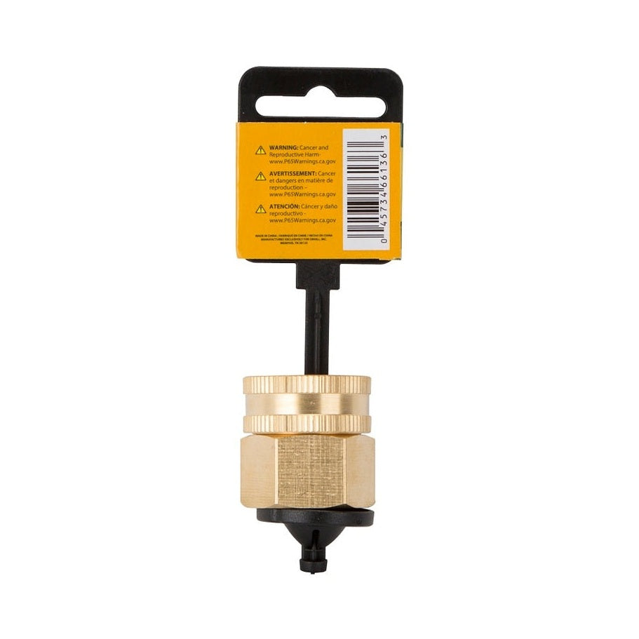 Raccord pivotant de tuyau d'arrosage, 3/4 NPT x 3/4 NH po, laiton - Landscapers Select