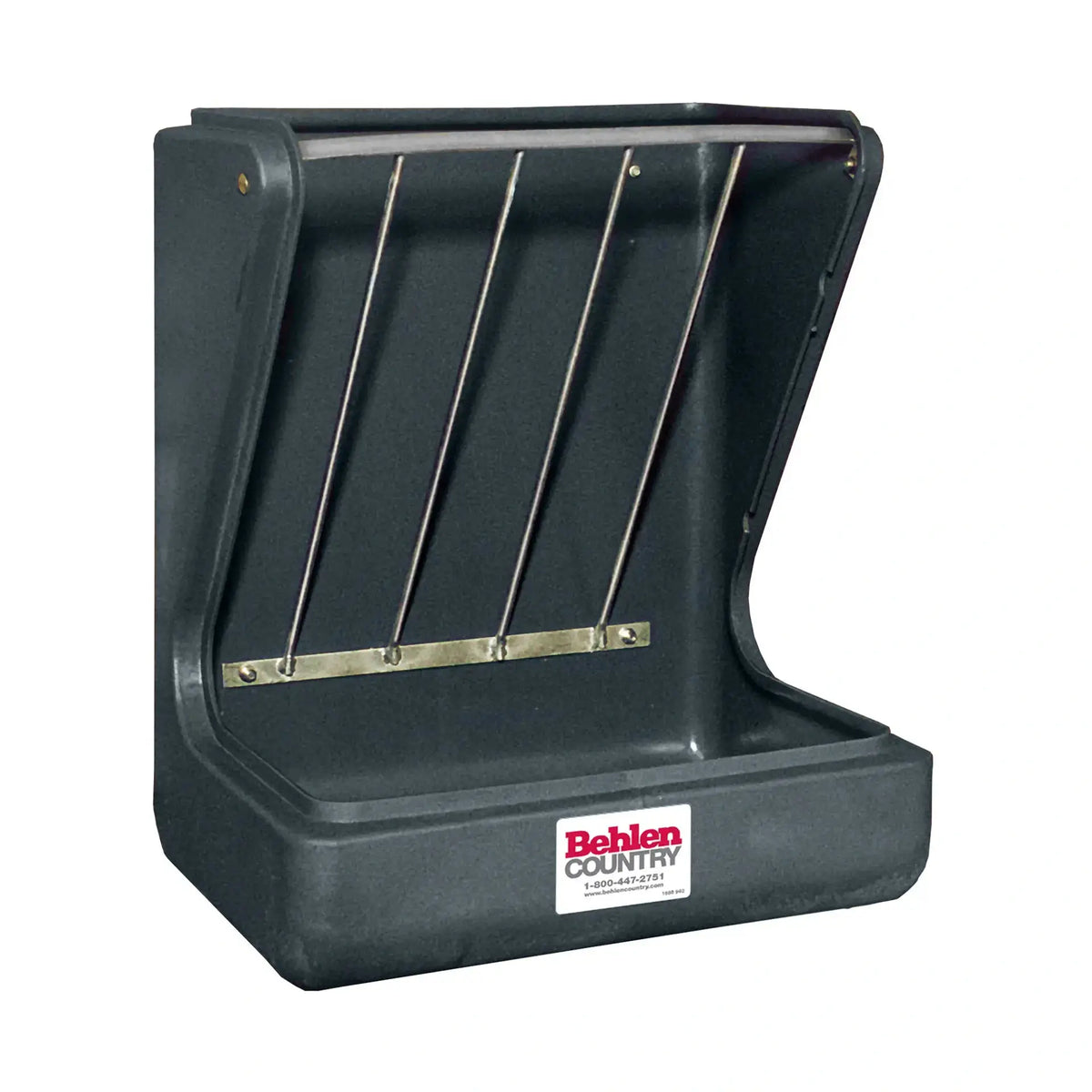 Behlen Country - Wall Mounted Poly Horse Feeder with Integrated Hay Rack 