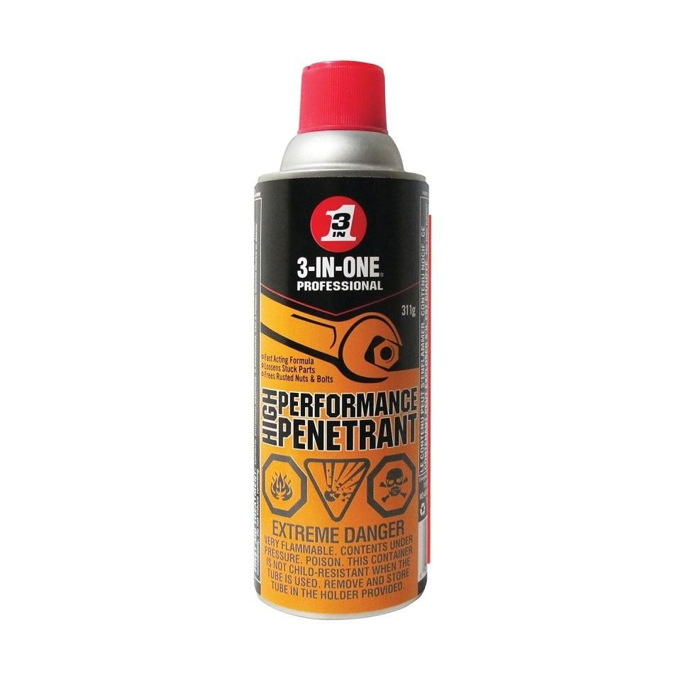 WD-40 - 3-in-1 Penetrating Lubricant Spray, 311 g