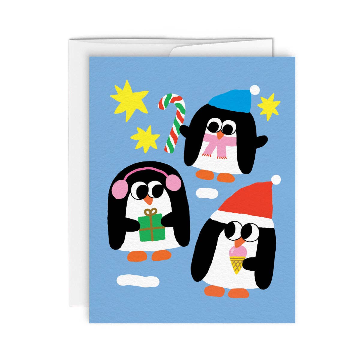 Carte de souhaits · PINGOUINS - Paperole
