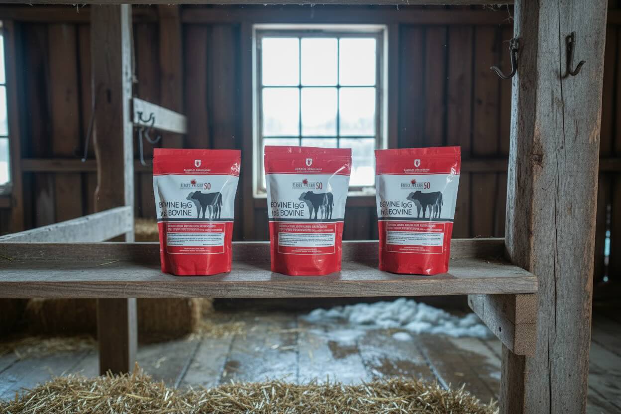 Colostrum bovin, First Start-50 IgG, (350g) - La Belle Colostrum