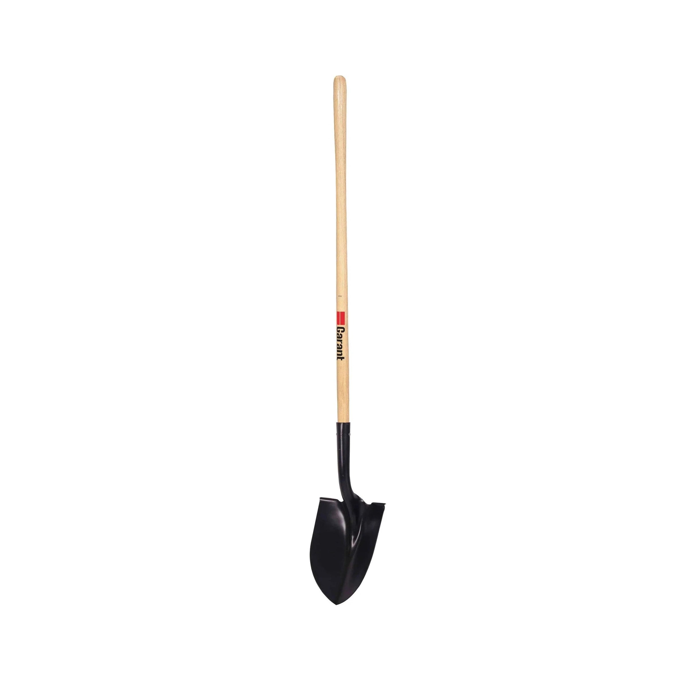 Garant - Round Shovel with Long Wooden Handle, 54 Inches, 80419