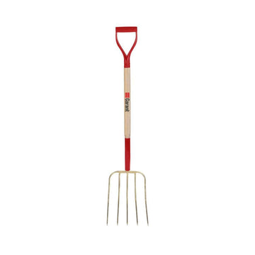 Fourche à fumier, 5 dents, poignée en D - Garant
