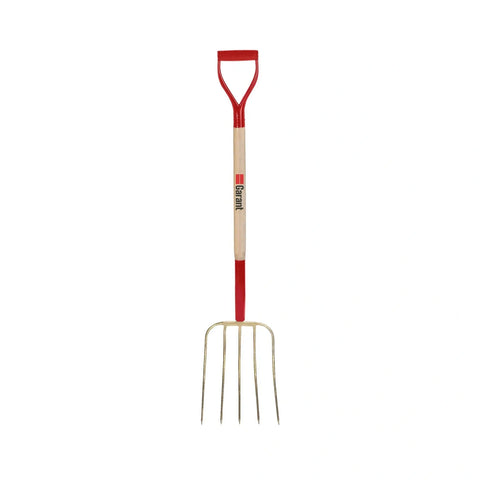 Fourche à fumier Agro Series 5 dents, manche bois - Garant