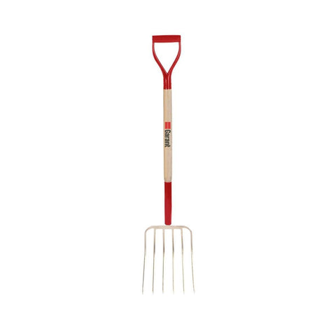 Fourche à fumier, 6 dents, poignée en D - Garant