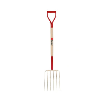Fourche à fumier Agro Series 6 dents, manche bois - Garant