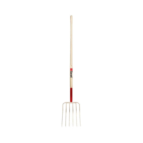 Garant - Manure Fork, 6 Tines, Long Handle 