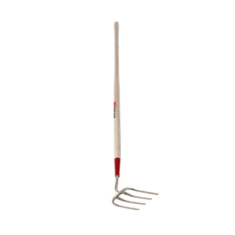 Flat-bladed hoe with wooden handle - Guaranteed