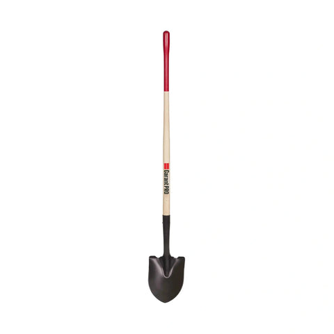 Pelle ronde Pro Series, long manche en bois - Garant