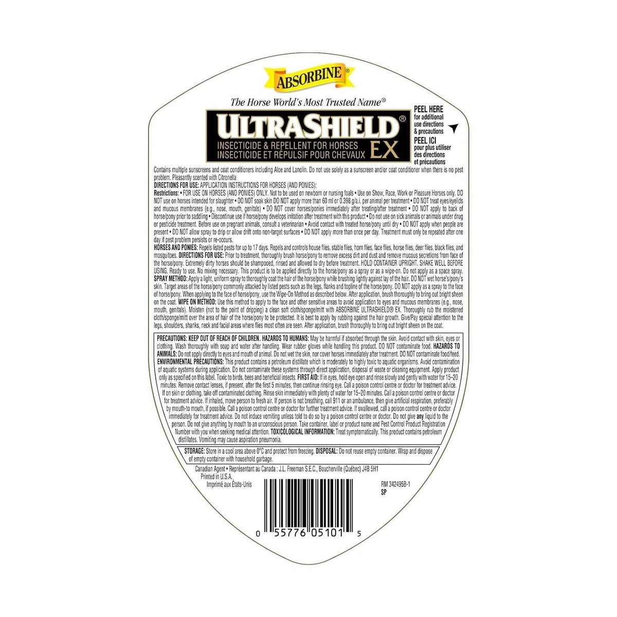 UltraShield® EX Insecticide & Repellent - Absorbine®