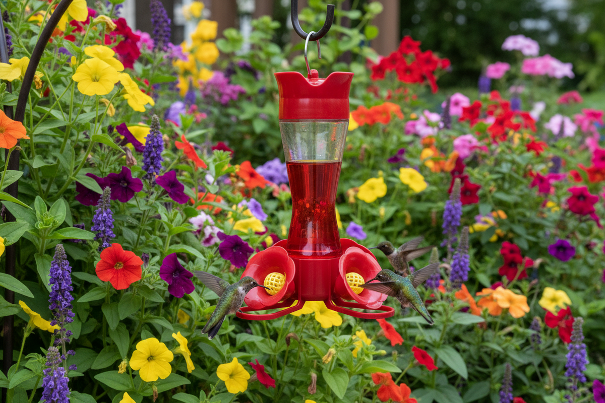 Mangeoire pour colibris en verre à taille pincée, 8 oz - Perky-Pet®