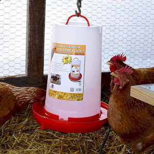 Farm Innovators - 3 Gal. Heated Poultry Waterer (HPF100)