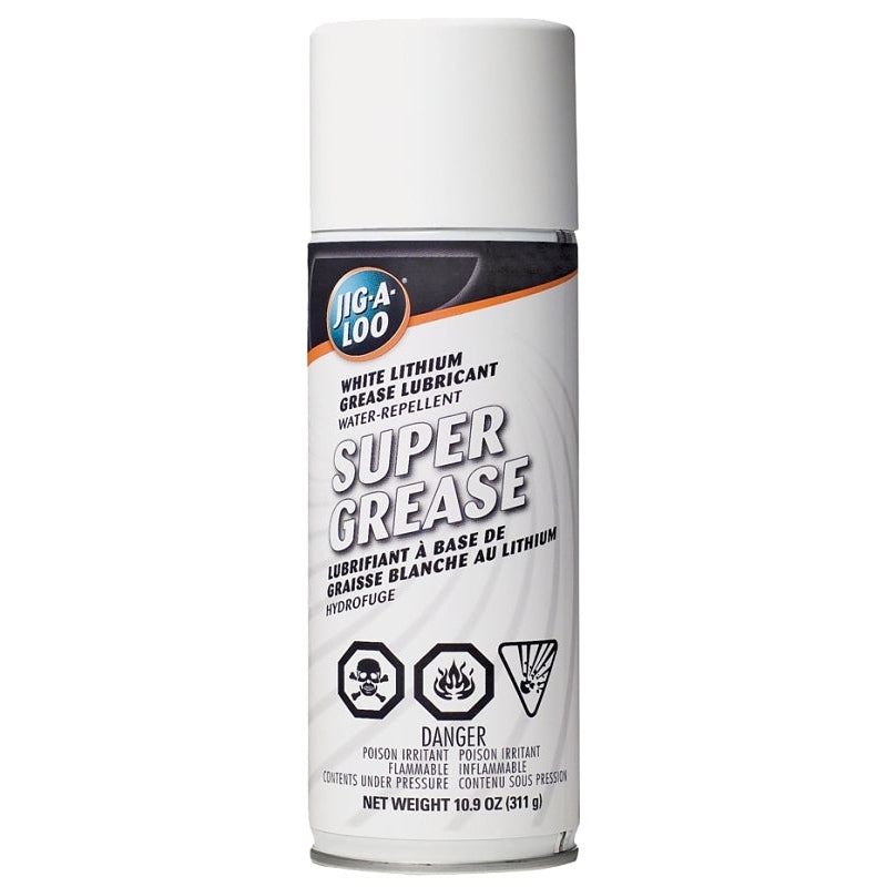 JIG-A-LOO - White Lithium Lubricant Super Grease 