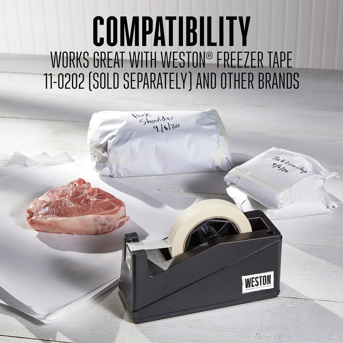 Weston® Heavy Duty Freezer Paper with Cutter Box, 18 in. x 300 ft. Roll