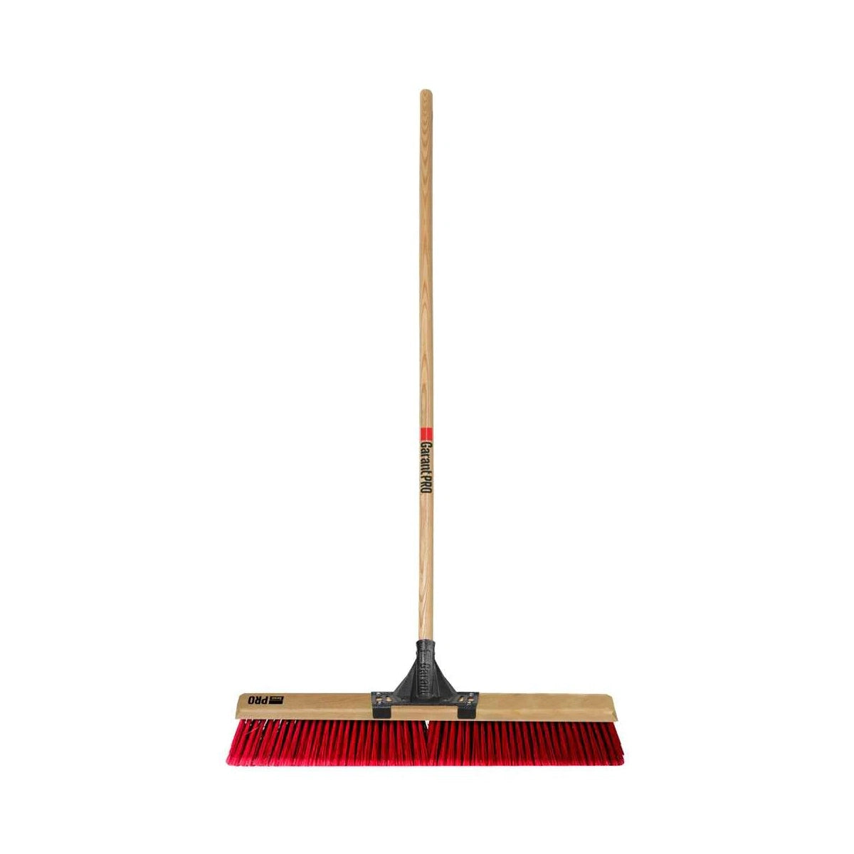 Garant - 24" Multi-Surface Push Broom, Wood Handle 