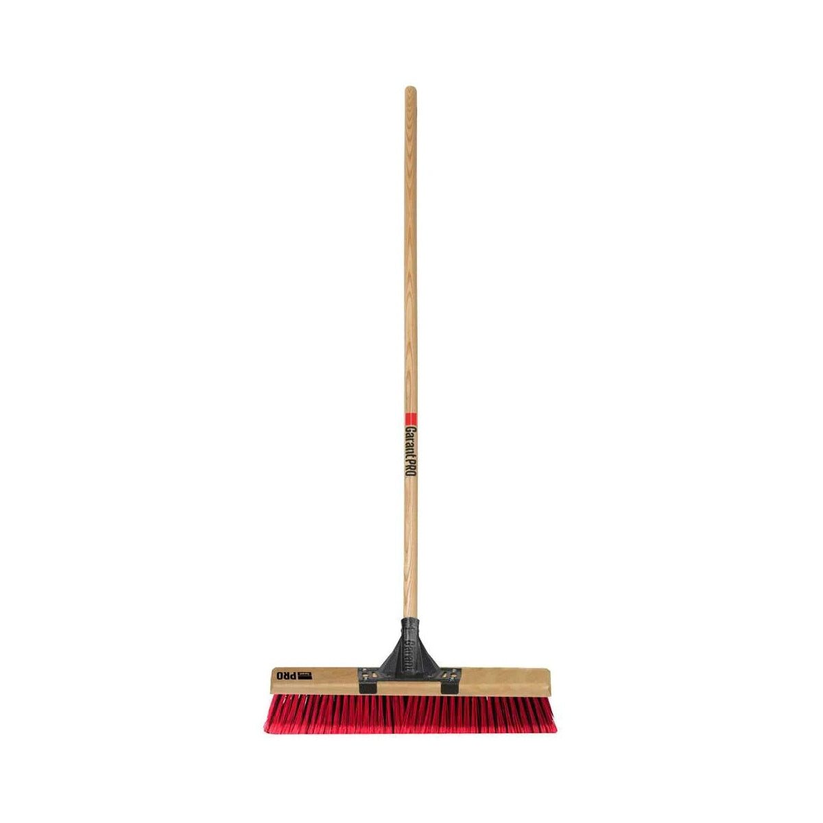 Garant - 18" Multi-Surface Push Broom, Wood Handle