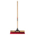 Garant - 18" Multi-Surface Push Broom, Wood Handle