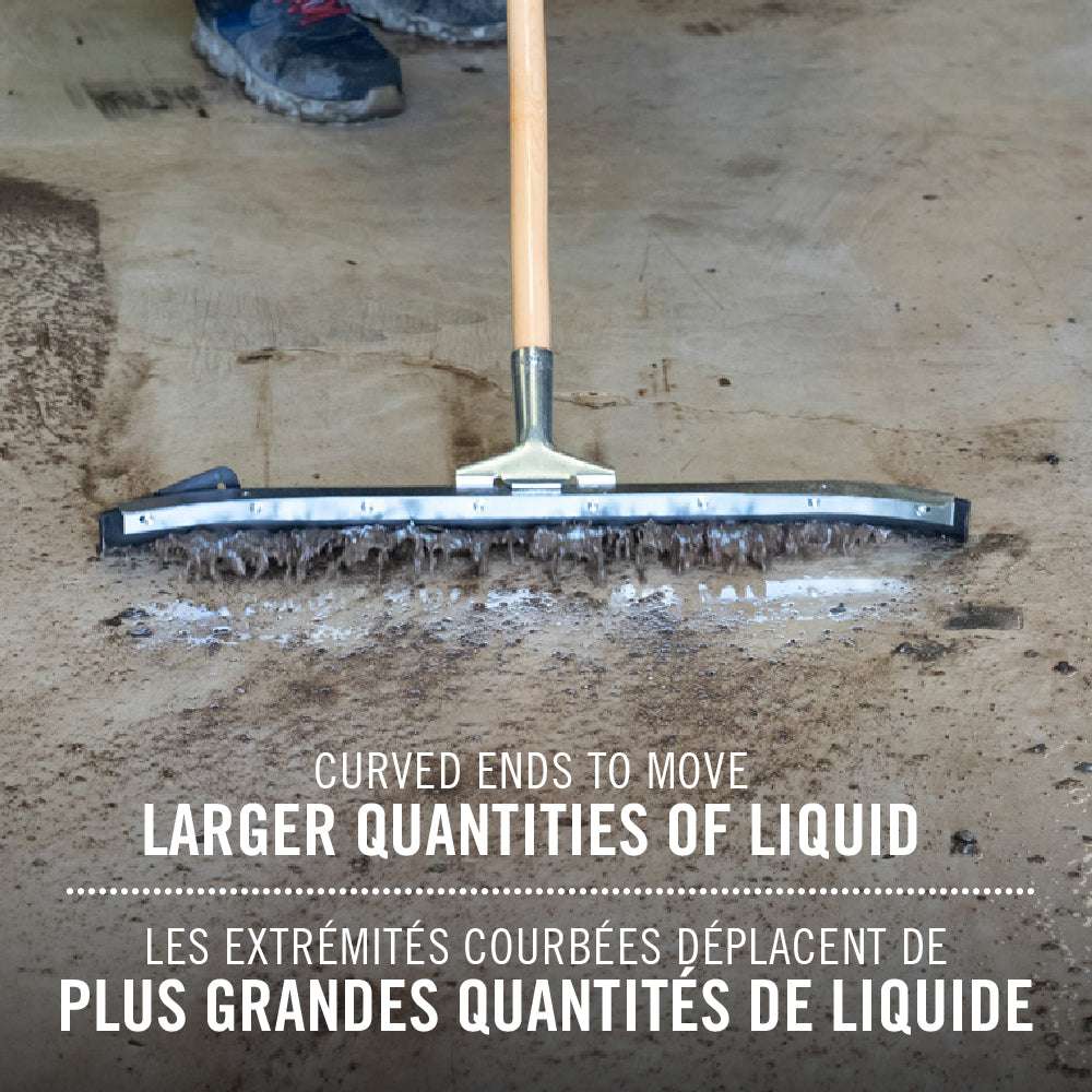 Curved floor scraper, 24" - Garant