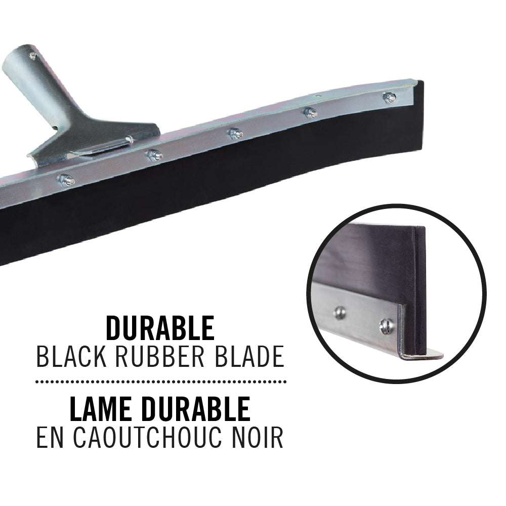 Curved floor scraper, 24" - Garant