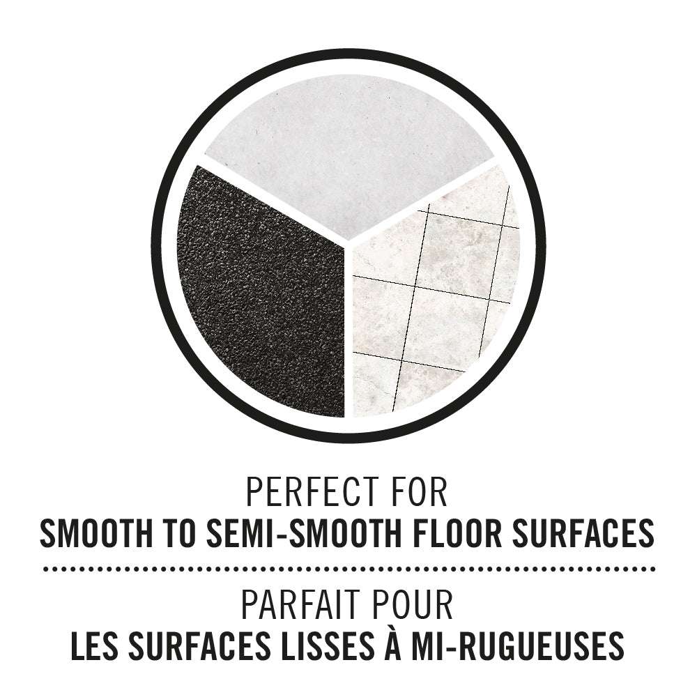 Curved floor scraper, 24" - Garant