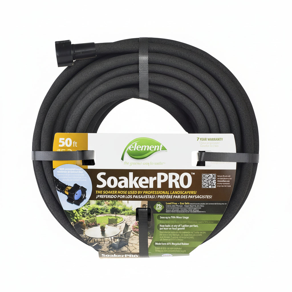 Swan - Element SoakerPRO Garden Hose, 3/8", 50' 