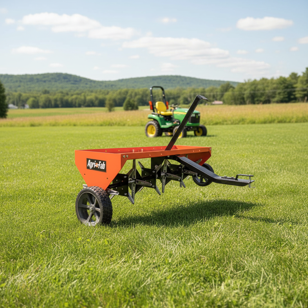 Agri-Fab - 48-inch Hollow Spike Aerator, 140 lb Capacity, 45-0299
